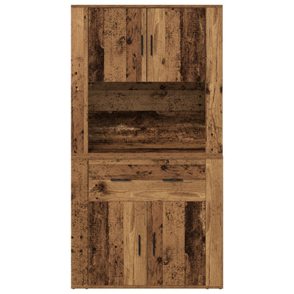 Skap Gammelt Tre 80x33x150 cm