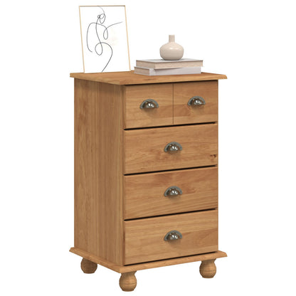 Kommode Honningbrun 'ASKIM' 45.8x40x79 cm Solid Tre Furu