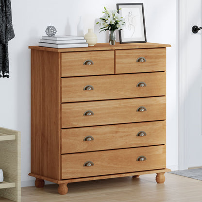 Kommode Tre 'ASKIM'91x40x95.5 cm Solid Tre Furu