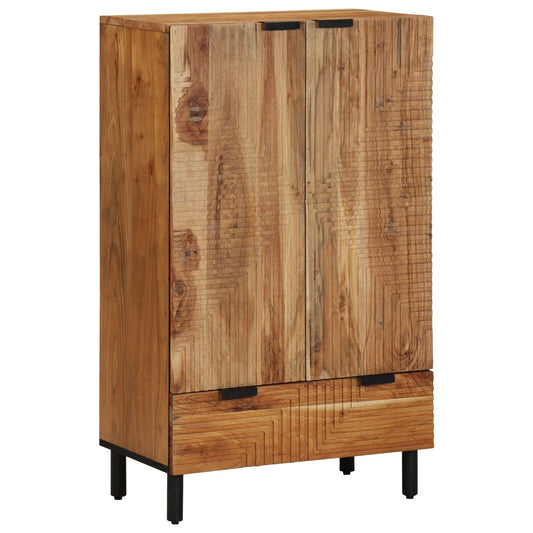 Skap Tre Massivt Akasietre 60x33x100 cm