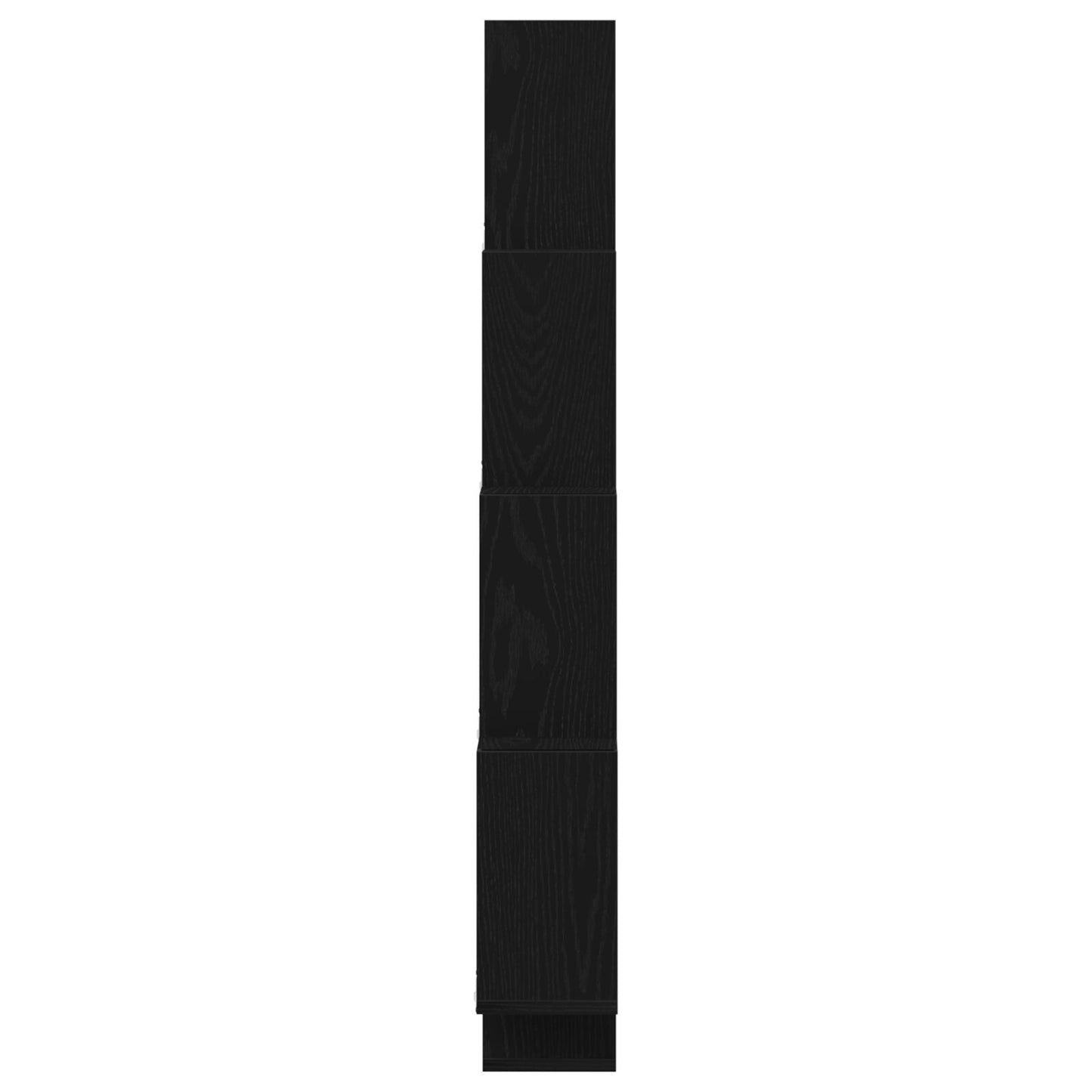 Veggskap i Svart Eik 90x15x119,5 cm Laget av Tre