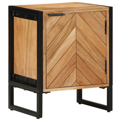 Nattbord Sengbord Tre 40x30x50 cm Massivt Tre Akasie