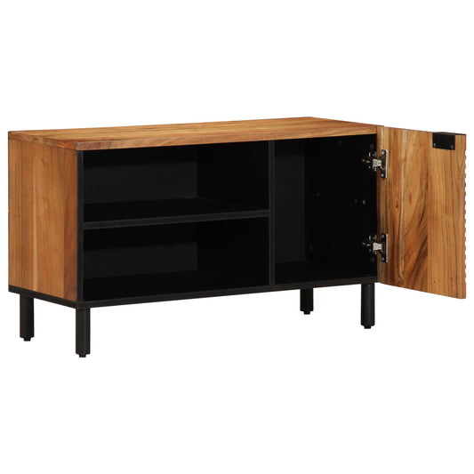 TV-Møbel Tre Tv-benkskap 80x31,5x46 cm Massivt akasietre