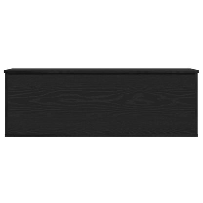 Oppbevaringskiste i Svart Eik 102x35x35 cm