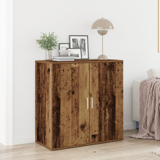 Skap Gammelt Tre 79x38x80 cm Ingeniørtre
