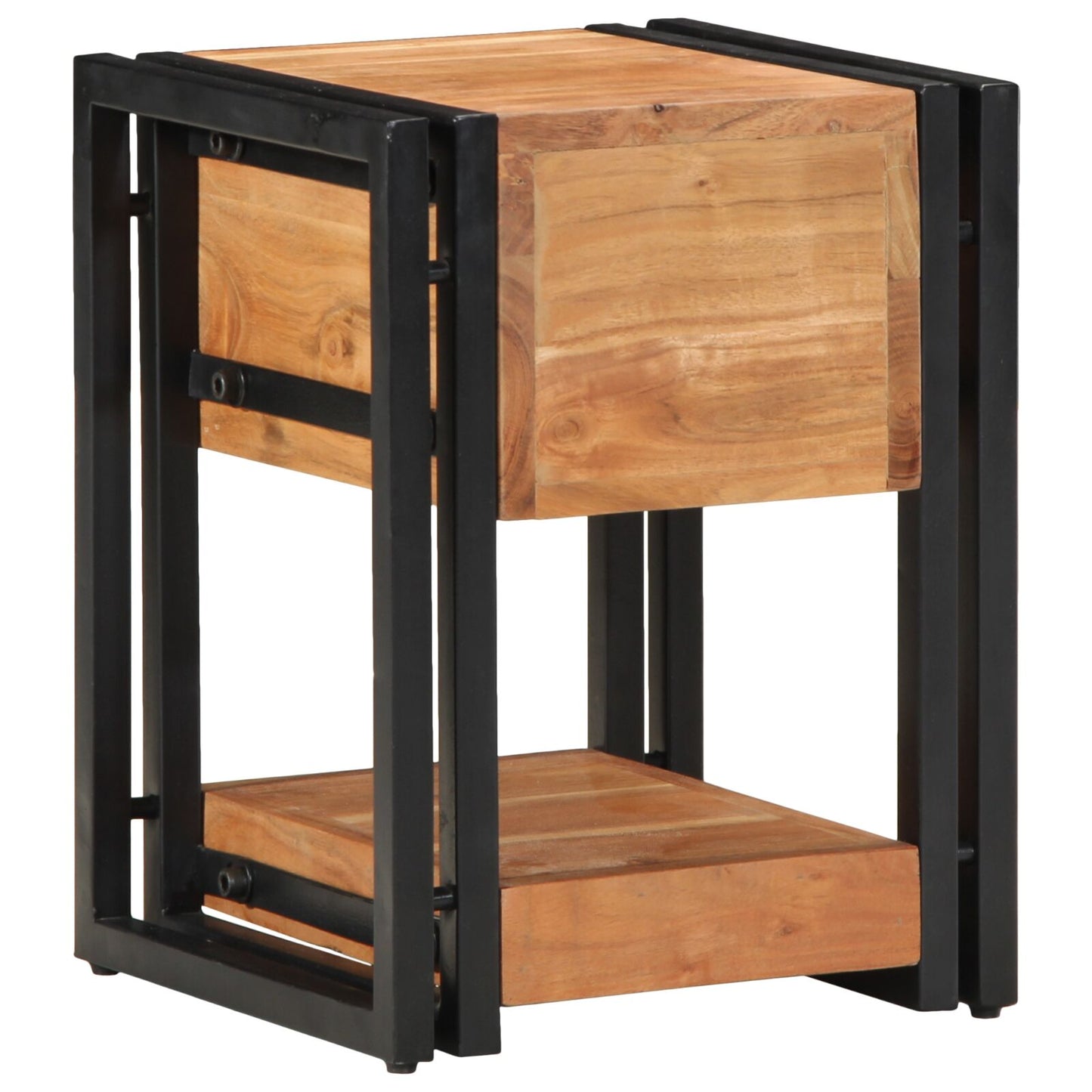 Nattbord Sengbord Tre Heltre Akasietre 30x30x40 cm