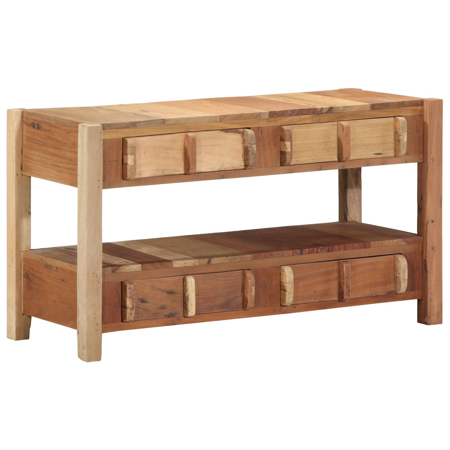 TV-Møbel Tre TV-benk 83x33x46 cm Solid Tre gjenvunnet