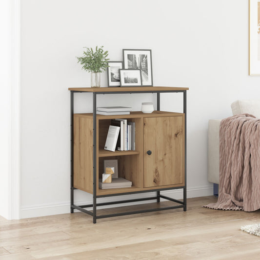 Skap Artisan Eik 69x35x80 cm Konstruert Tre og Stål