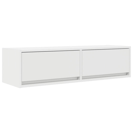 TV-Møbel Hvit Tv-skap 100x31x25,5 cm