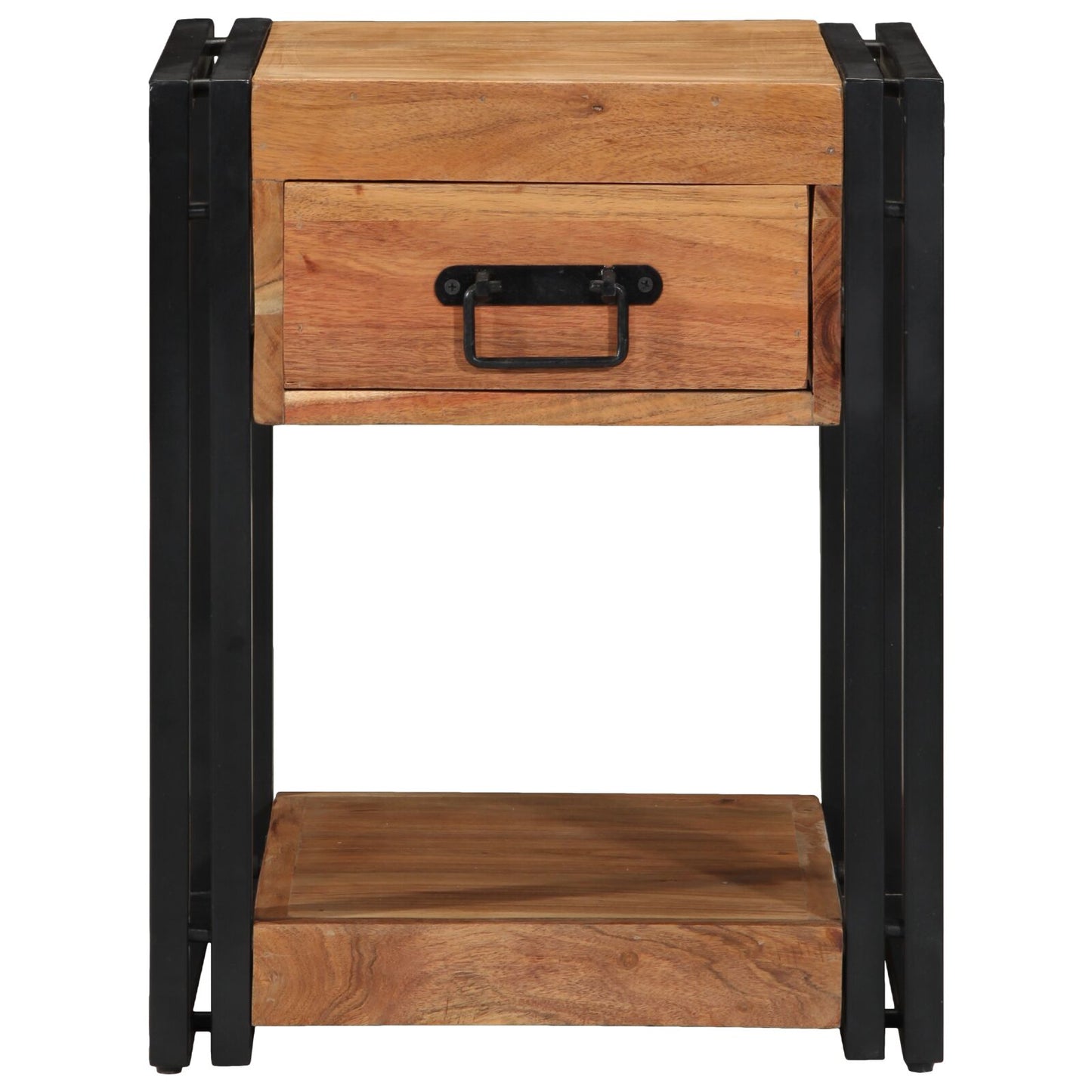 Nattbord Sengbord Tre 40x40x50 cm Solid Akasietre