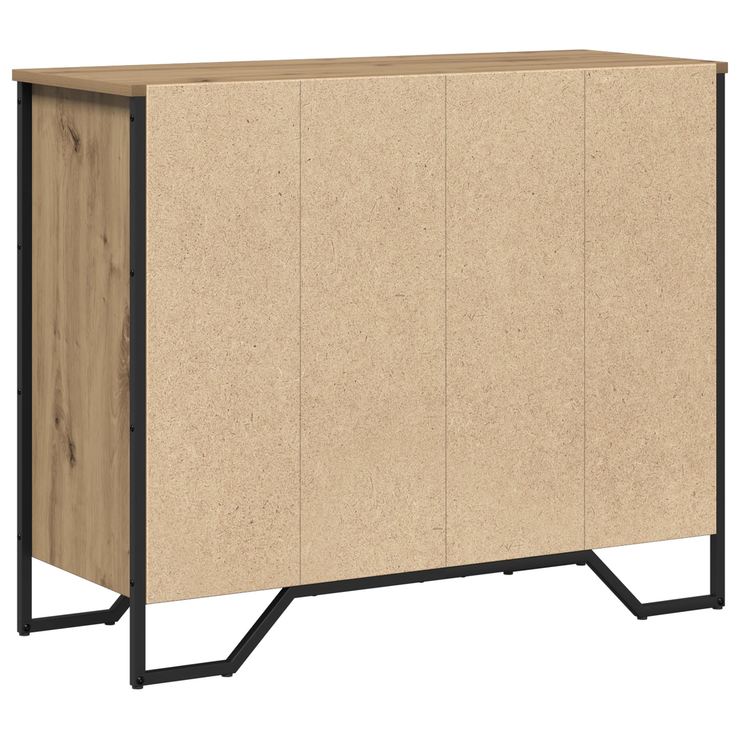 Kommode Brun Eik 91x35.5x74.5 cm
