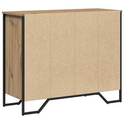 Kommode Brun Eik 91x35.5x74.5 cm
