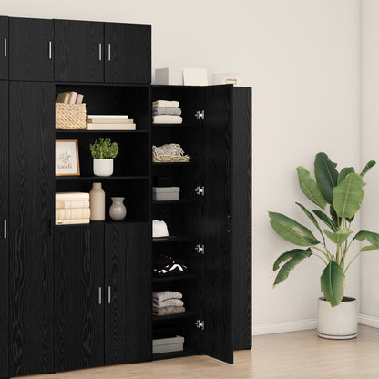 Skap Svart Eik 40x42.5x185 cm