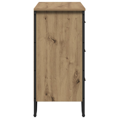 Kommode Brun Eik 91x35.5x74.5 cm