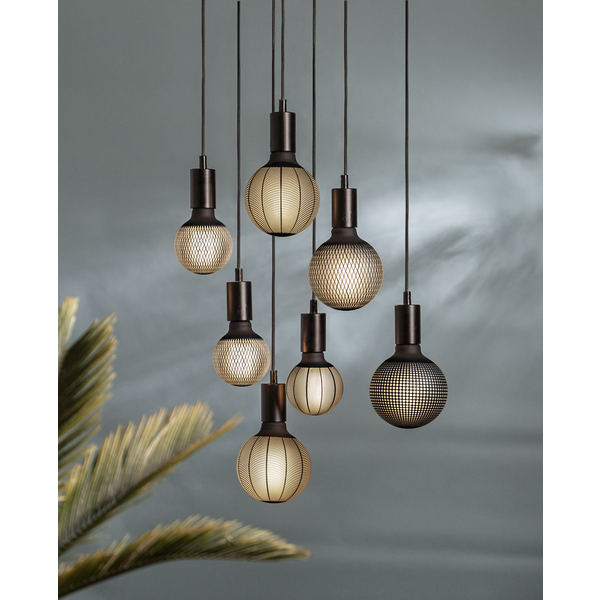 LED-Lampe E27 Graphic G95 Dim