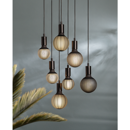 LED-Lampe E27 Graphic G95 Dim