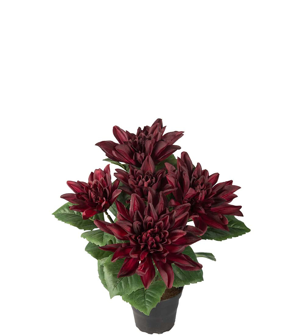 Kunstig Dahlia 30 cm