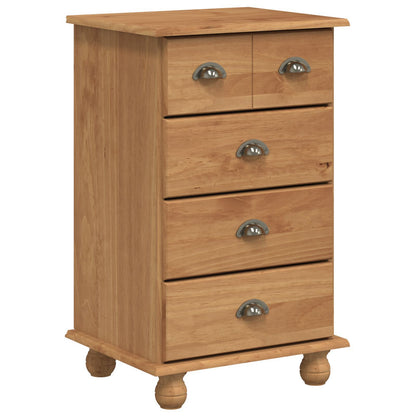Kommode Honningbrun 'ASKIM' 45.8x40x79 cm Solid Tre Furu