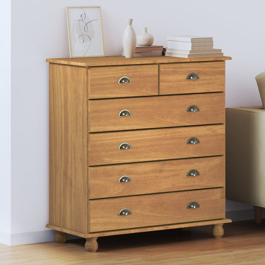 Kommode Tre 'ASKIM'91x40x95.5 cm Solid Tre Furu