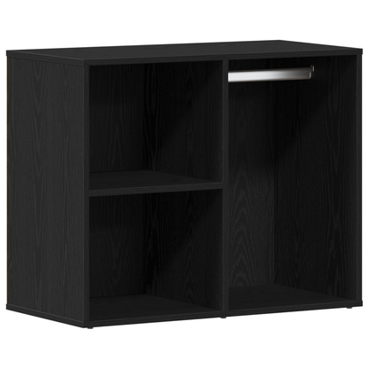 Sminkebord Svart Eik LED 2 skap