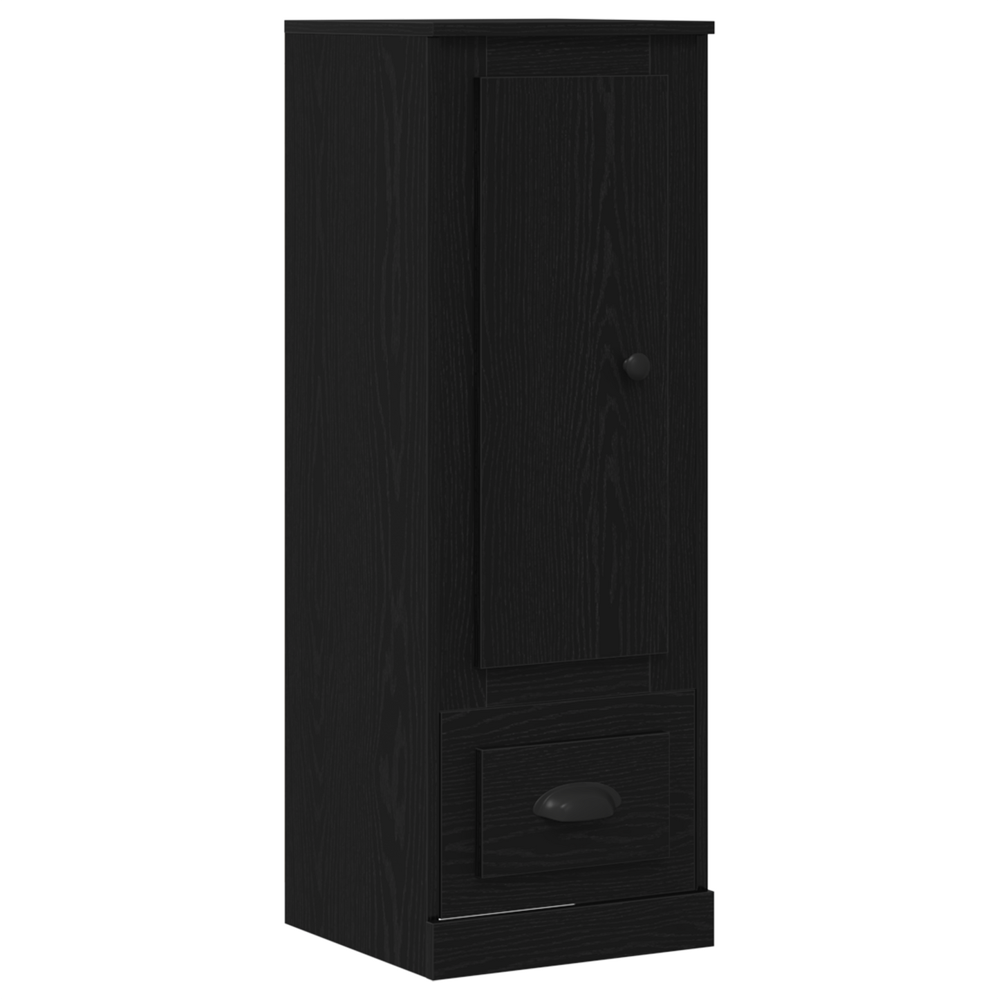 Skap Svart Eik 132x35,5x103,5 cm