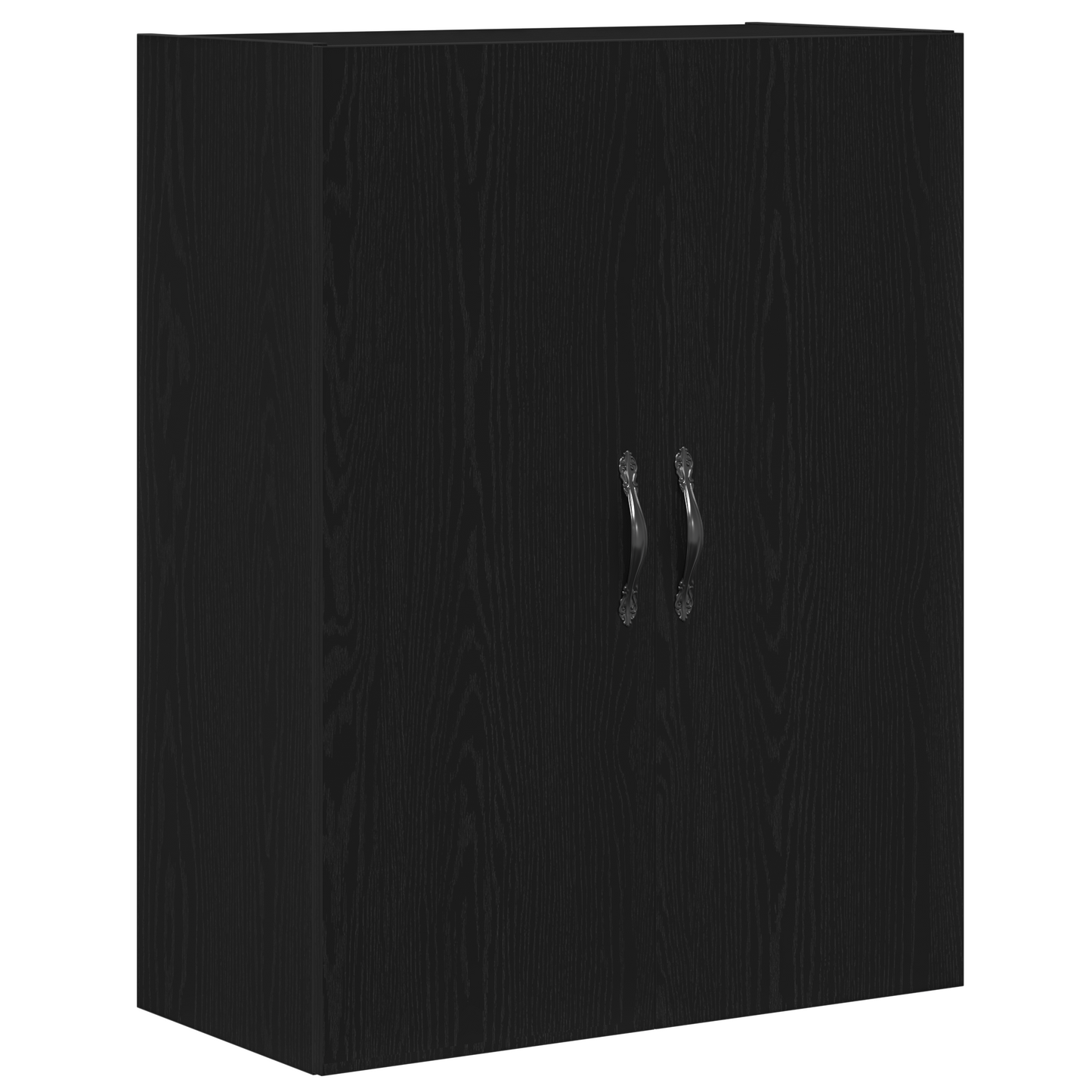 Skap Svart Eik 69,5x34x180 cm