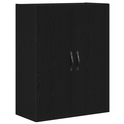 Skap Svart Eik 69,5x34x180 cm