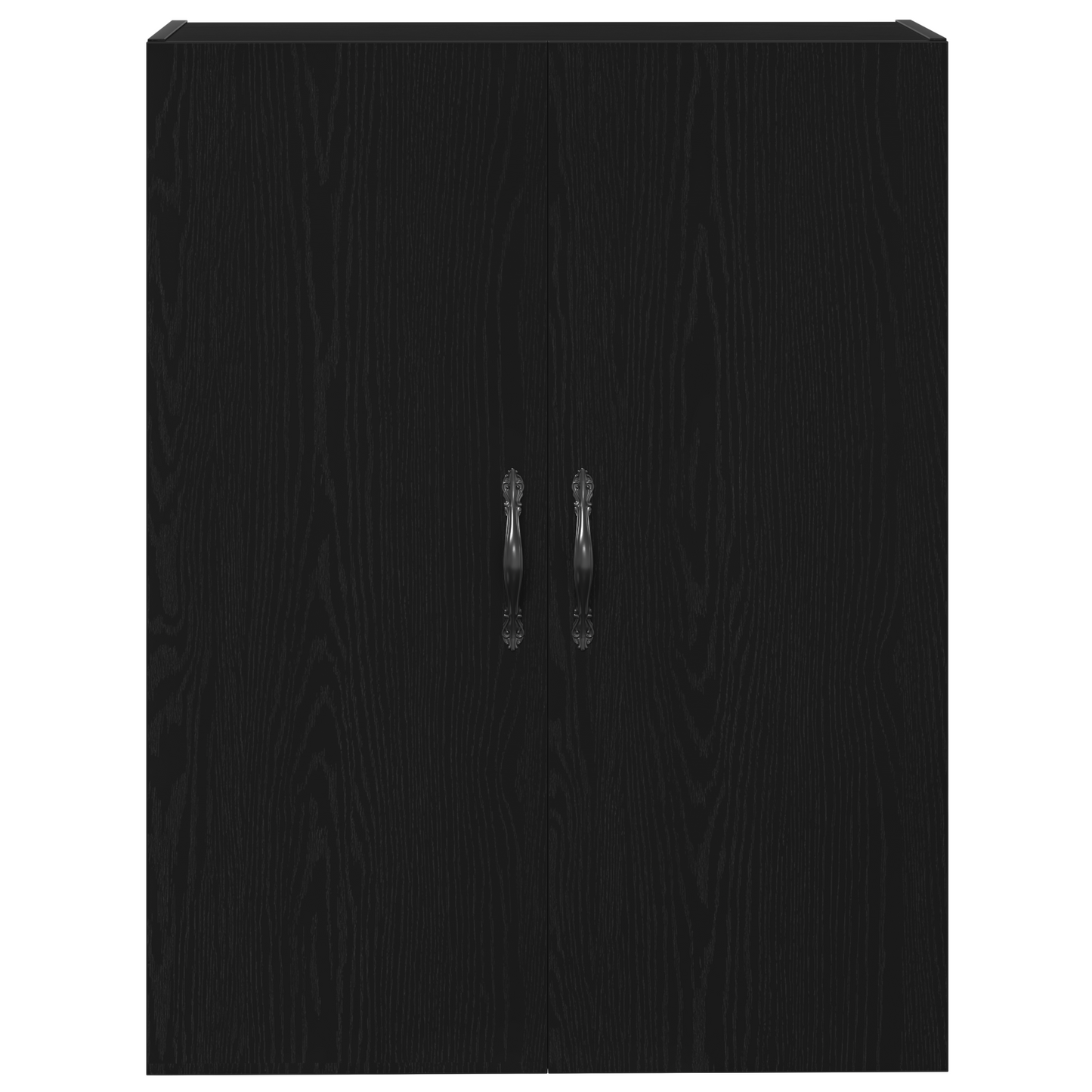 Skap Svart Eik 69,5x34x180 cm