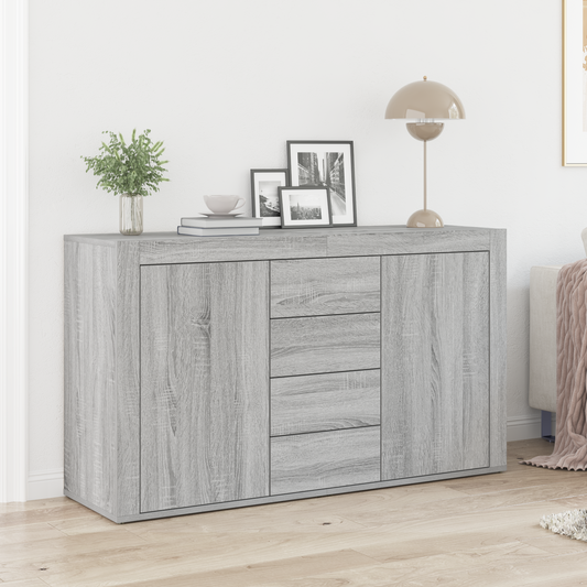 skap Sonoma Grå 120 x 36 x 69 cm Lagringsskap