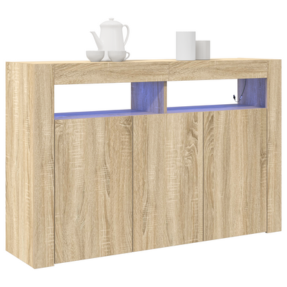 Skjenk Sonoma Eik 116 x 30 x 75 cm Skap