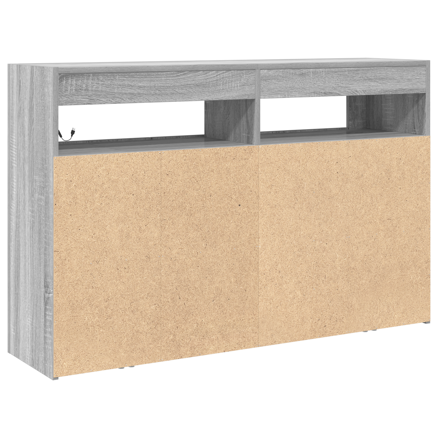 Skap Sonoma Grå 116 x 30 x 75 cm Skjenk