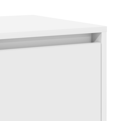 Skjenk Hvit Tre 135 x 41 x 75 cm Hvit Sideboard