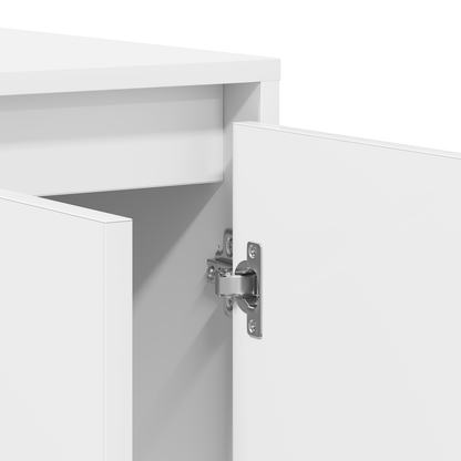 Skjenk Hvit Tre 135 x 41 x 75 cm Hvit Sideboard