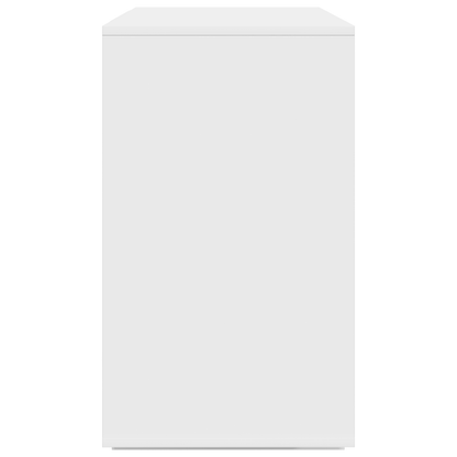 Skjenk Hvit Tre 135 x 41 x 75 cm Hvit Sideboard