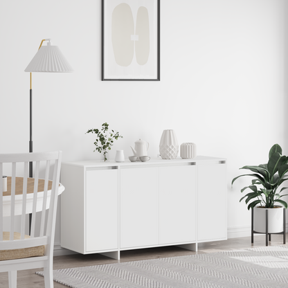 Skjenk Hvit Tre 135 x 41 x 75 cm Hvit Sideboard