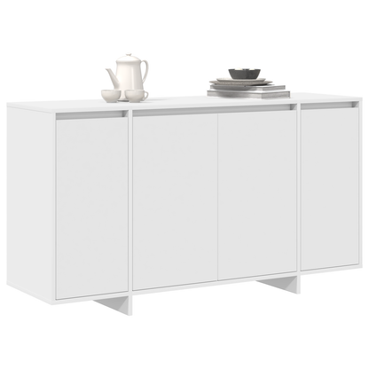 Skjenk Hvit Tre 135 x 41 x 75 cm Hvit Sideboard