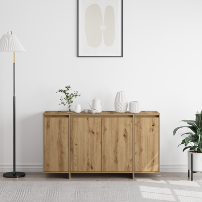 Skjenk Artisan Eik Kraftig Tre 135 x 41 x 75 cm
