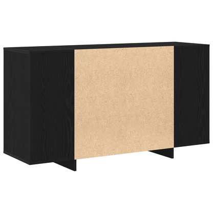 Skjenk Svart Eik 135 x 41 x 75 cm