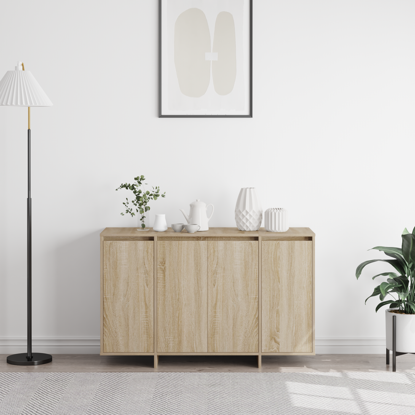 Skjenk Sonoma Eik 120 x 41 x 75 cm