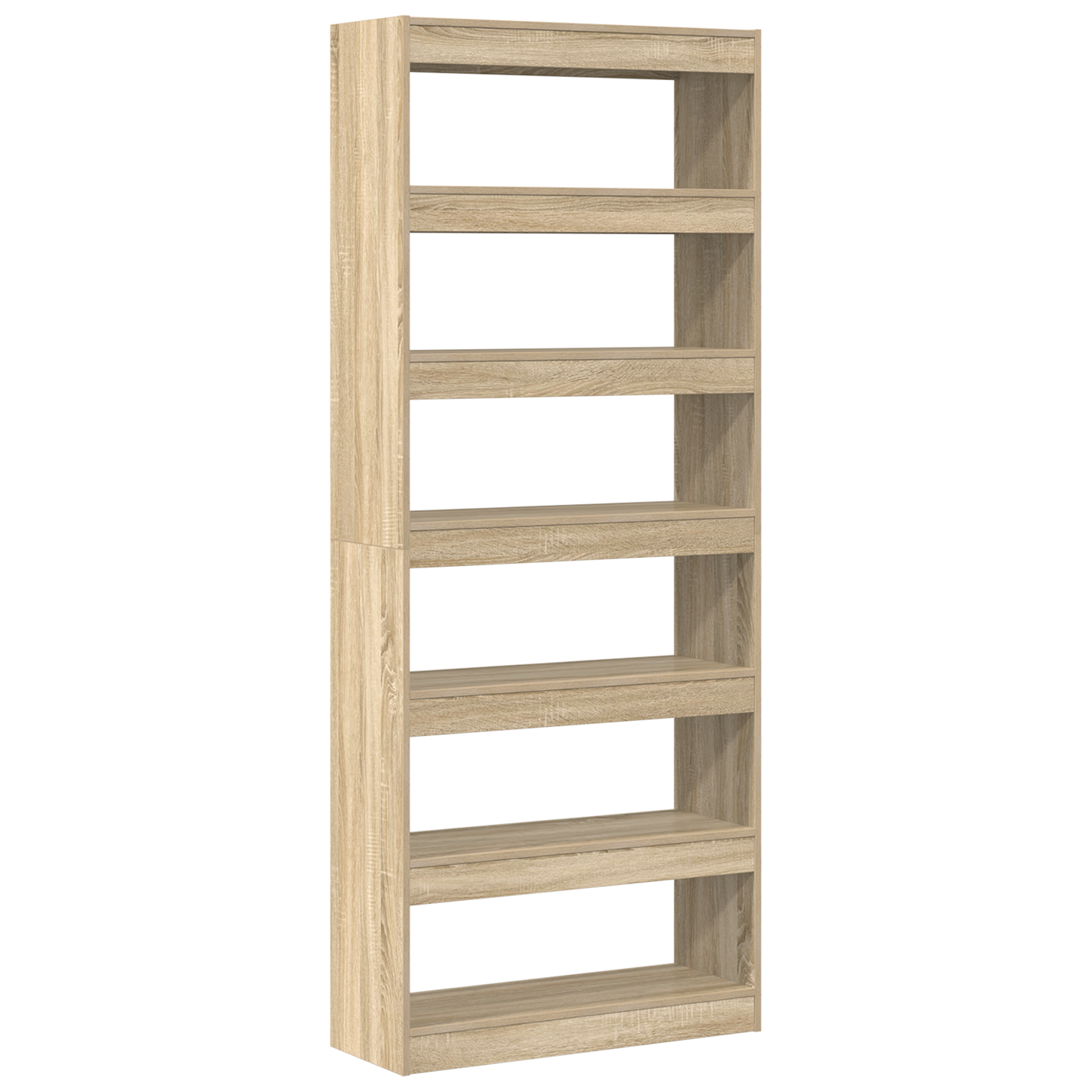 Bokhylle Sonoma Eik Romdeler 80 x 30 x 198 cm