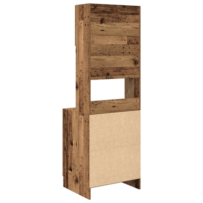 Kjøkkeninnredning Kjøkkenskap Gammelt Tre 60x50x180 cm