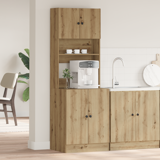 Kjøkkeninnredning Kjøkkenskap Håndverk Eik 60x50x180 cm