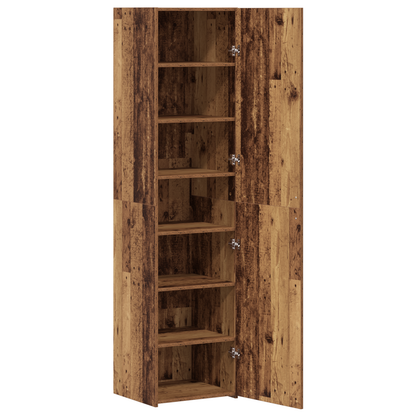 Skap Gammelt Tre 45x42.5x185 cm