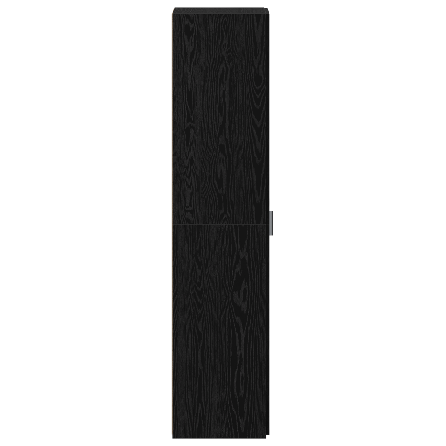 Høyskap Svart Eik 45x42.5x185 cm Konstruert Tre