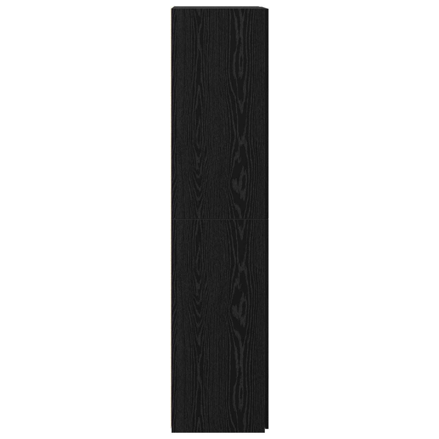 Skap Svart Eik 40x42.5x185 cm Treverk