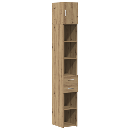 Skap Brun Eik 30x42.5x225 cm