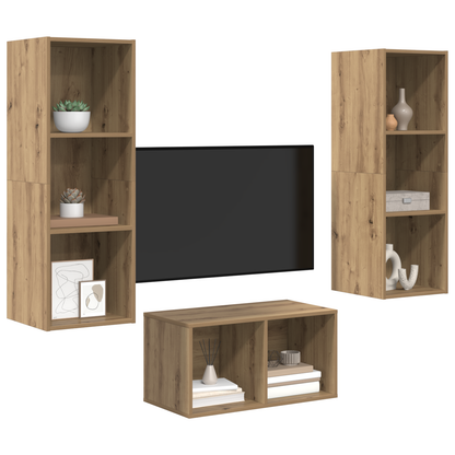 TV-Møbel Artisan Eik TV-benk sett 37 x 37 x 107 cm