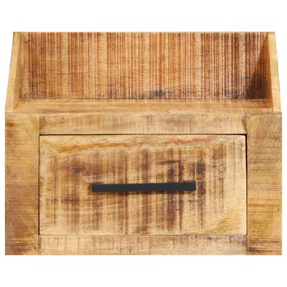 Nattbord Sengbord Tre 40x30x30 cm Solid Tre Grovt mangotre