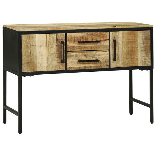 Skjenk Tre 100x35x70 cm Solid Wood Rough Mango