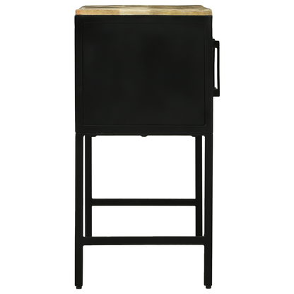 Skjenk Tre 100x35x70 cm Solid Wood Rough Mango